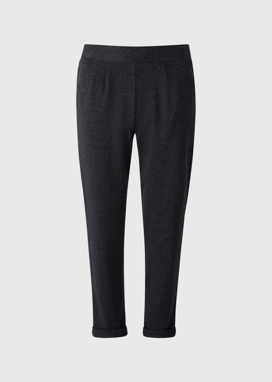 Navy Ponte Trousers