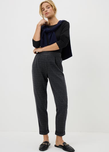 Navy Ponte Trousers