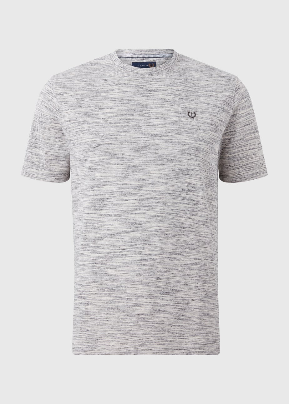 Lincoln Grey Space Dye T-Shirt