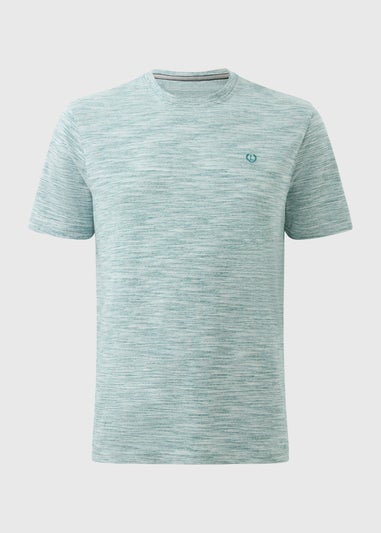 Lincoln Teal Space Dye T-Shirt