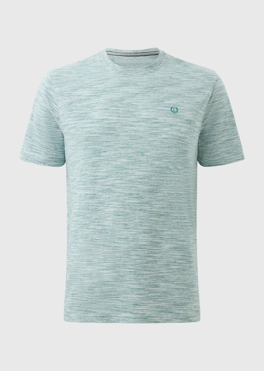 Lincoln Teal Space Dye T-Shirt