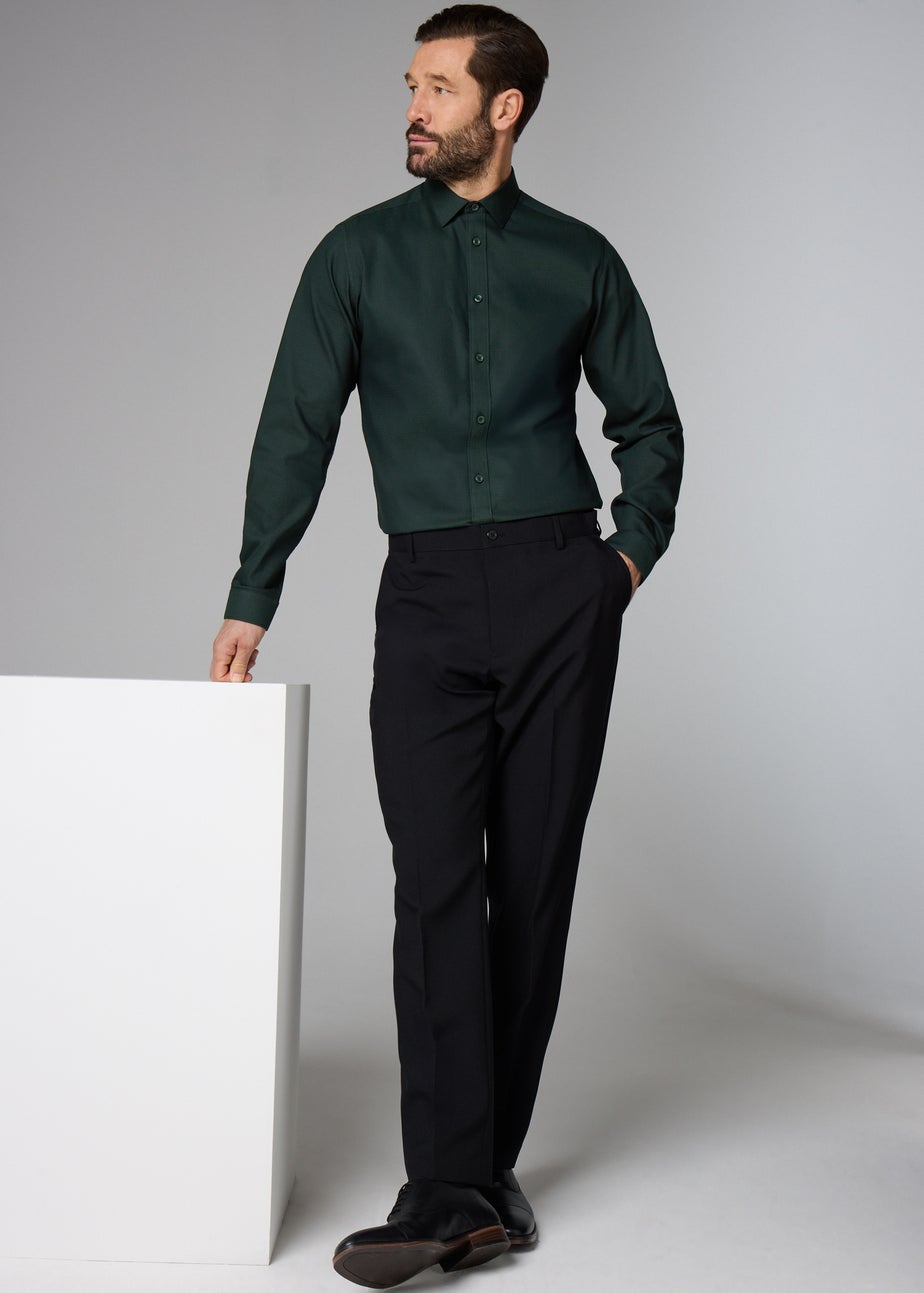 Taylor & Wright Green Textured Shirt