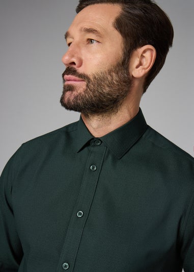 Taylor & Wright Green Textured Shirt