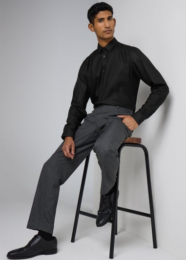 Taylor & Wright Black Slim Fit Shirt
