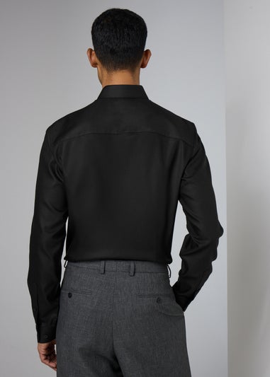 Taylor & Wright Black Slim Fit Shirt