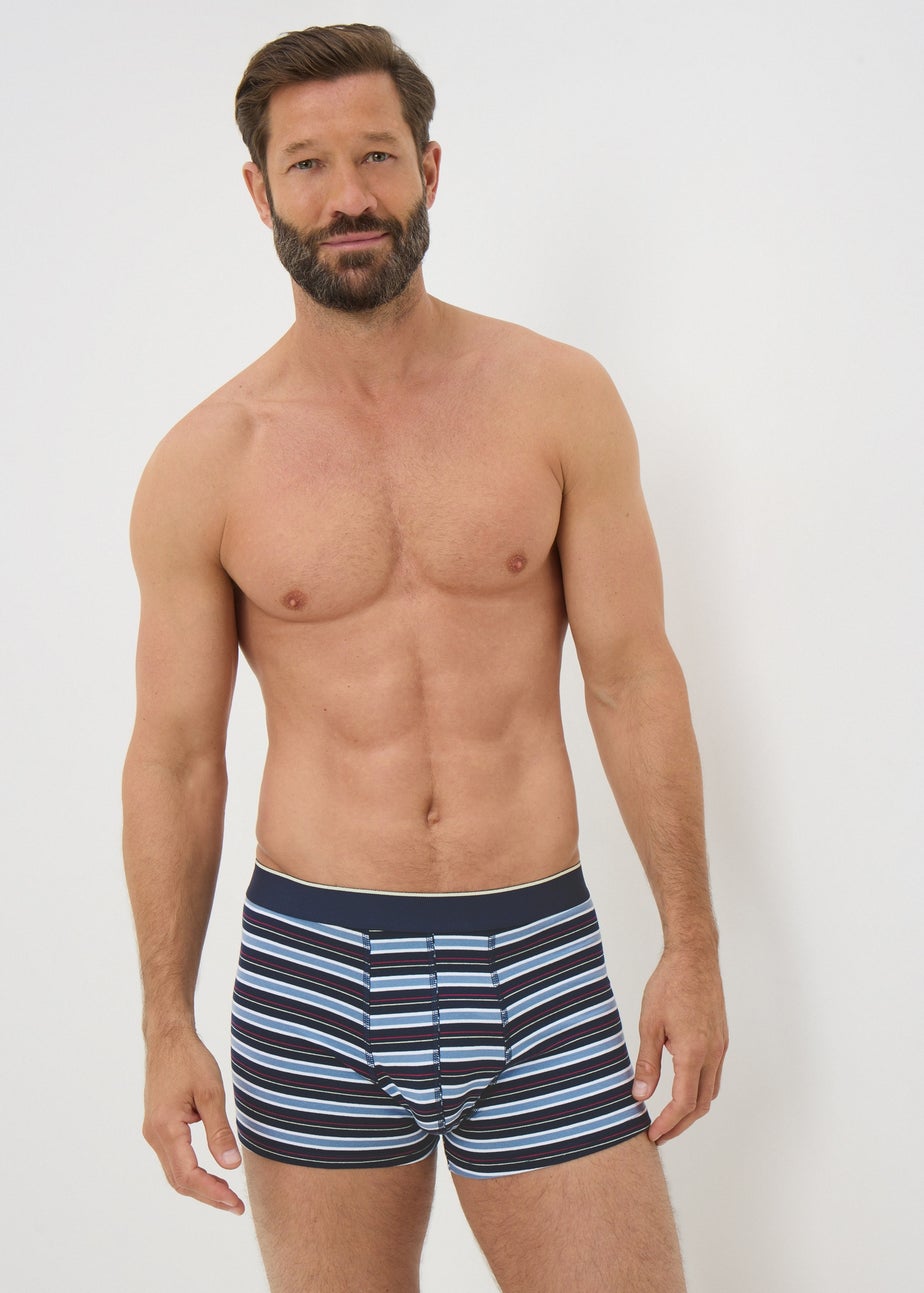 5 Pack Multicolour Stripe Hipsters