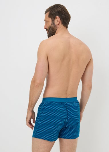 5 Pack Multicolour Geo Loose Fit Boxers