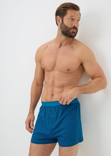 5 Pack Multicolour Geo Loose Fit Boxers
