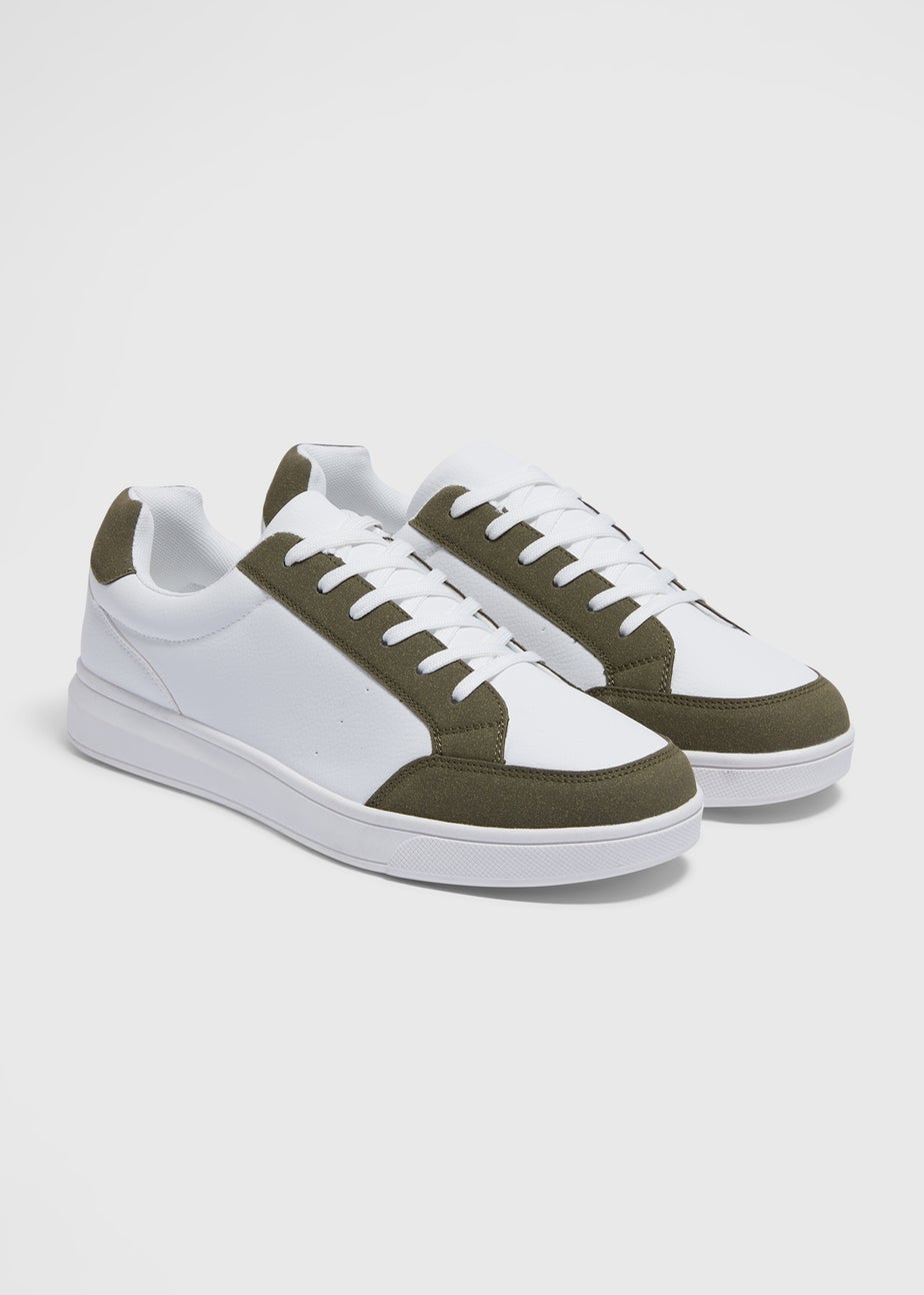 Khaki Smart Trainers