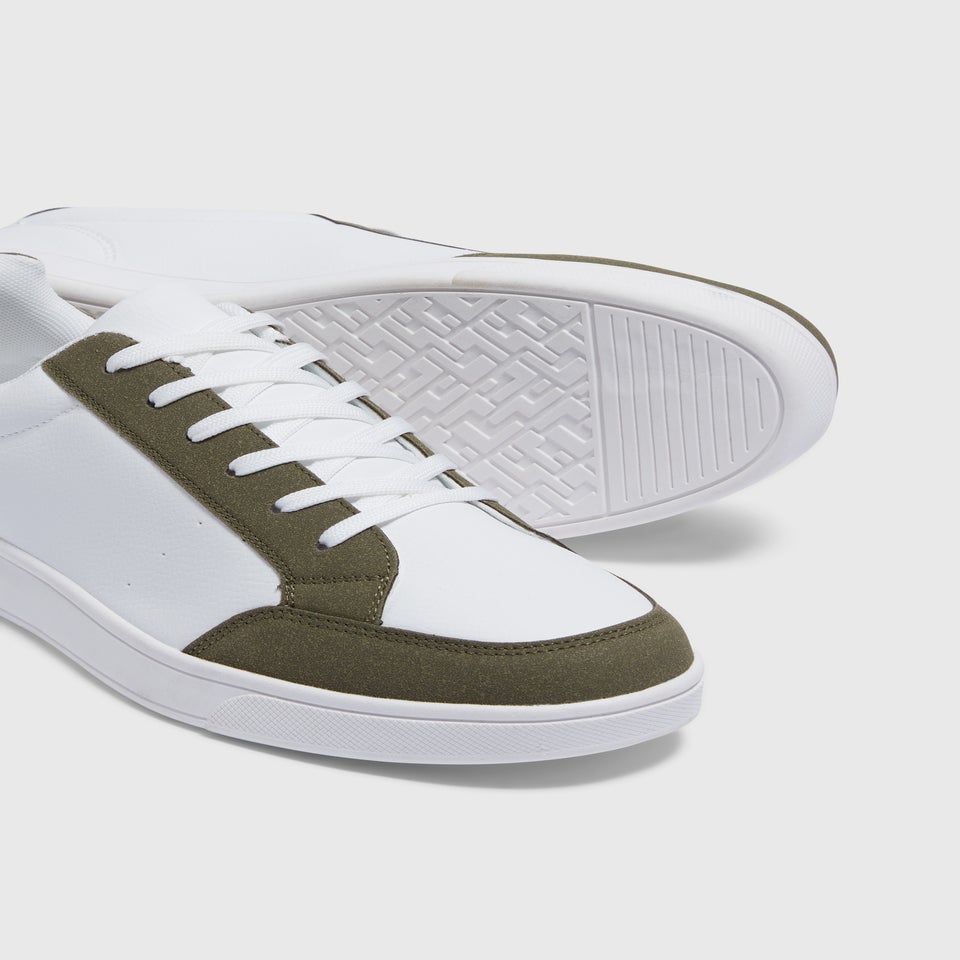 Khaki Smart Trainers