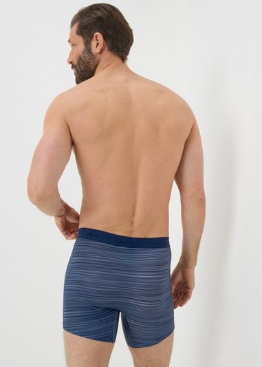 Souluxe 3 Pack Navy Space Dye Boxers