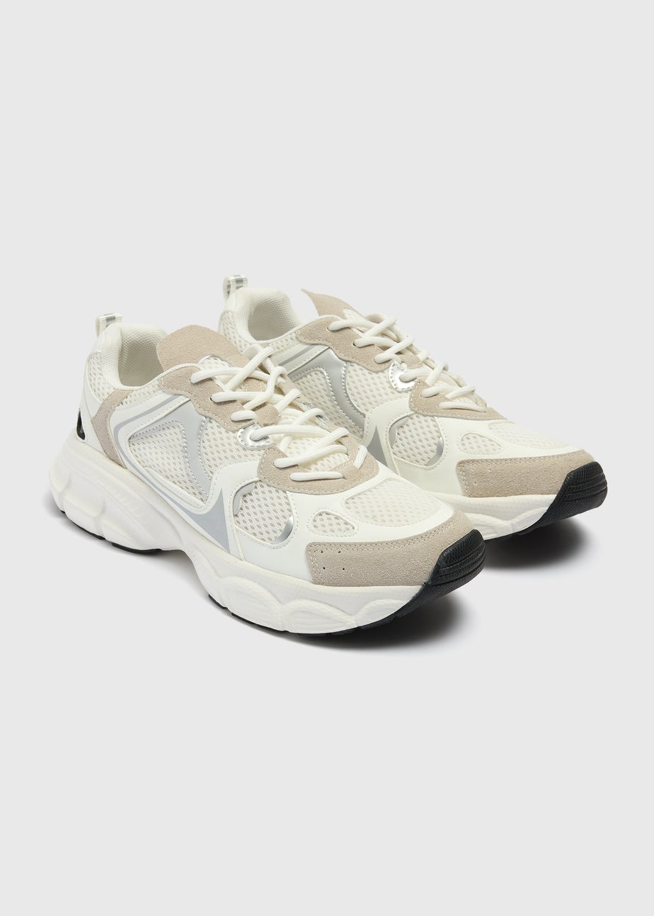 Beige Runner Trainers