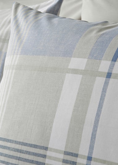 Blue Check Duvet Set