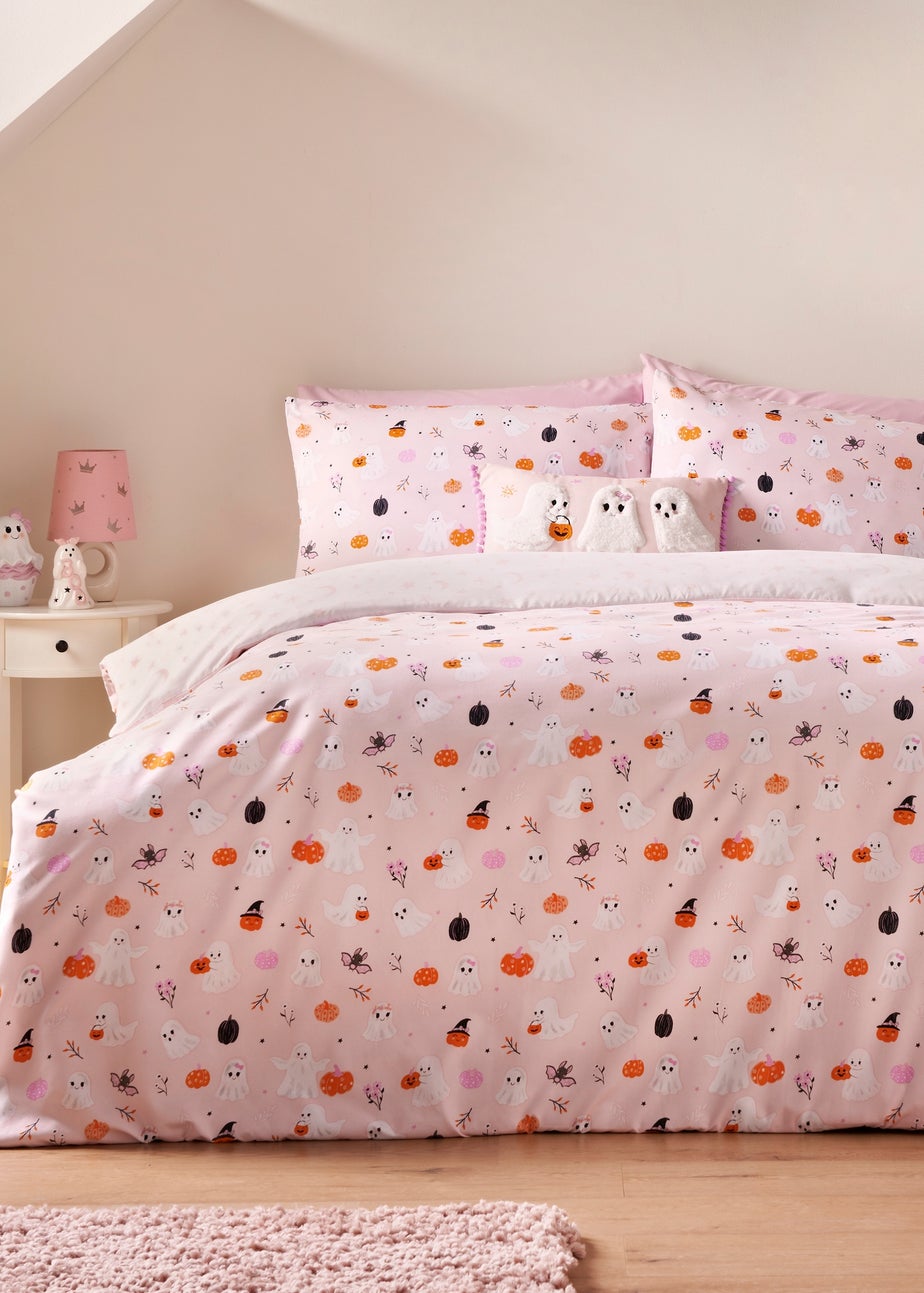 Pink Ghost Duvet Set