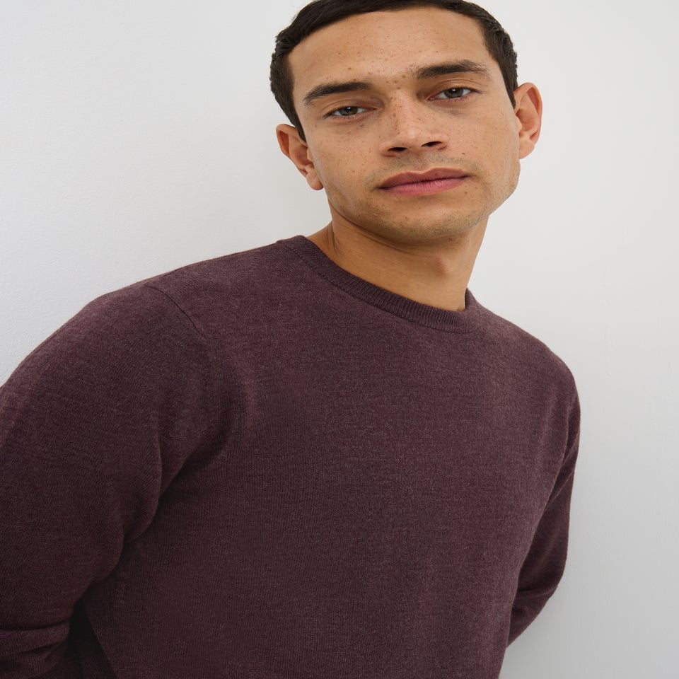 Burgundy Cashmilon Jumper