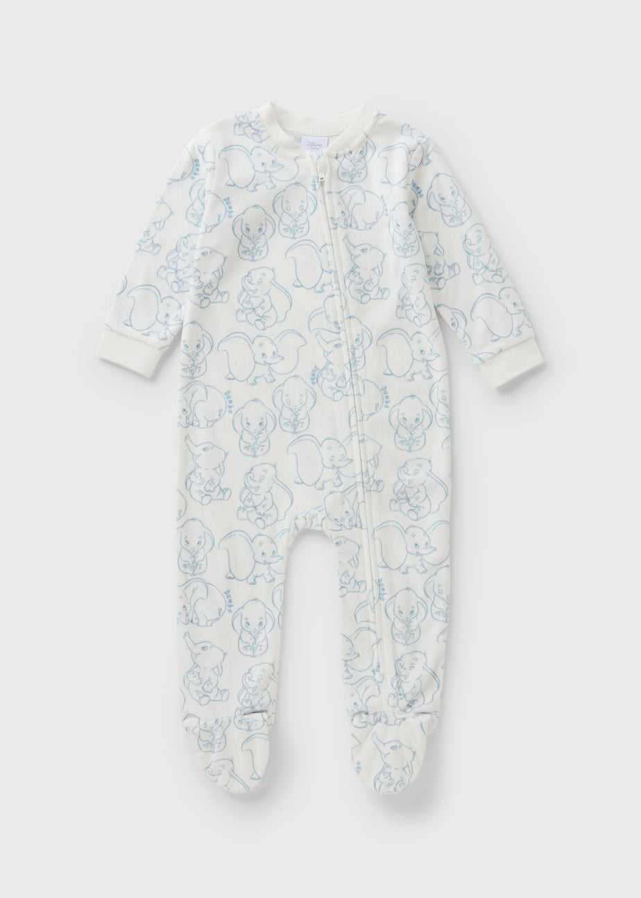 Disney Baby Cream Dumbo Fleece Sleepsuit (Newborn-18mths)