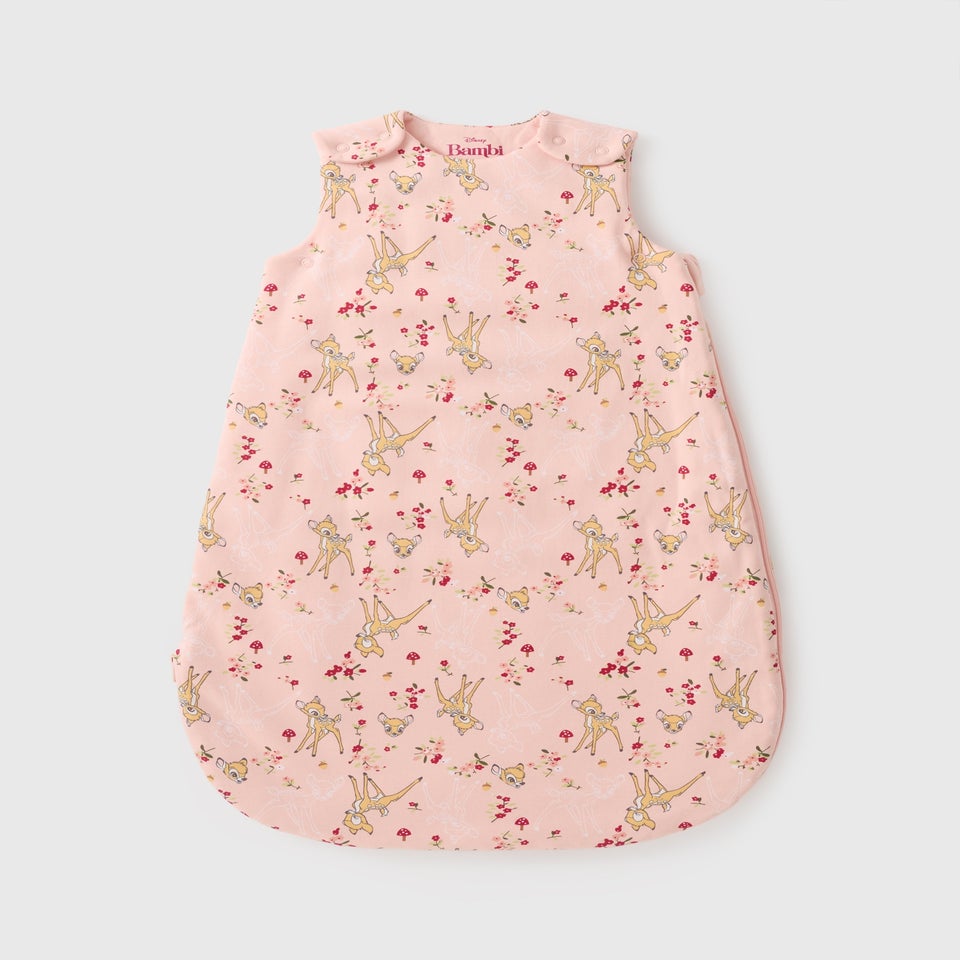 Disney Baby Pink Bambi Sleeping Bag (Newborn-18mths)