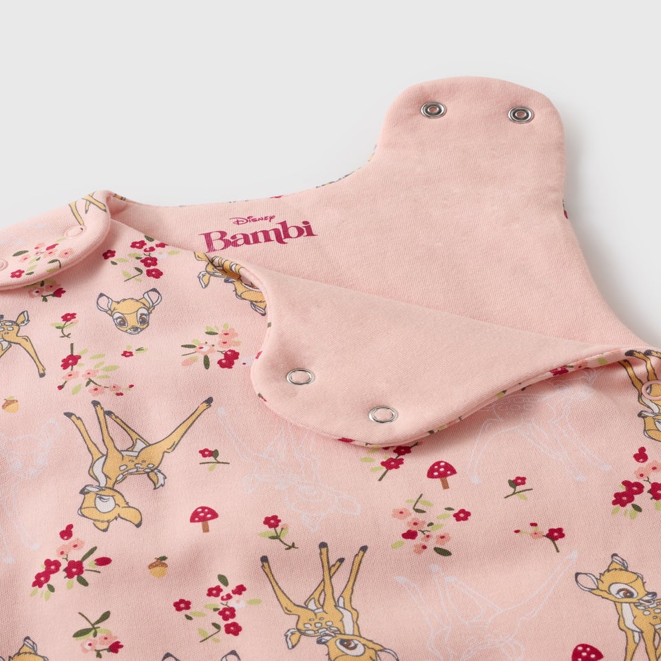 Disney Baby Pink Bambi Sleeping Bag (Newborn-18mths)
