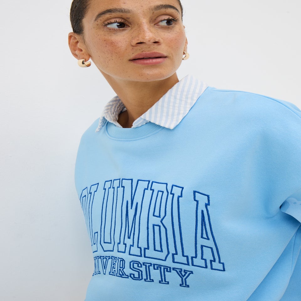 Blue Columbia University Sweatshirt