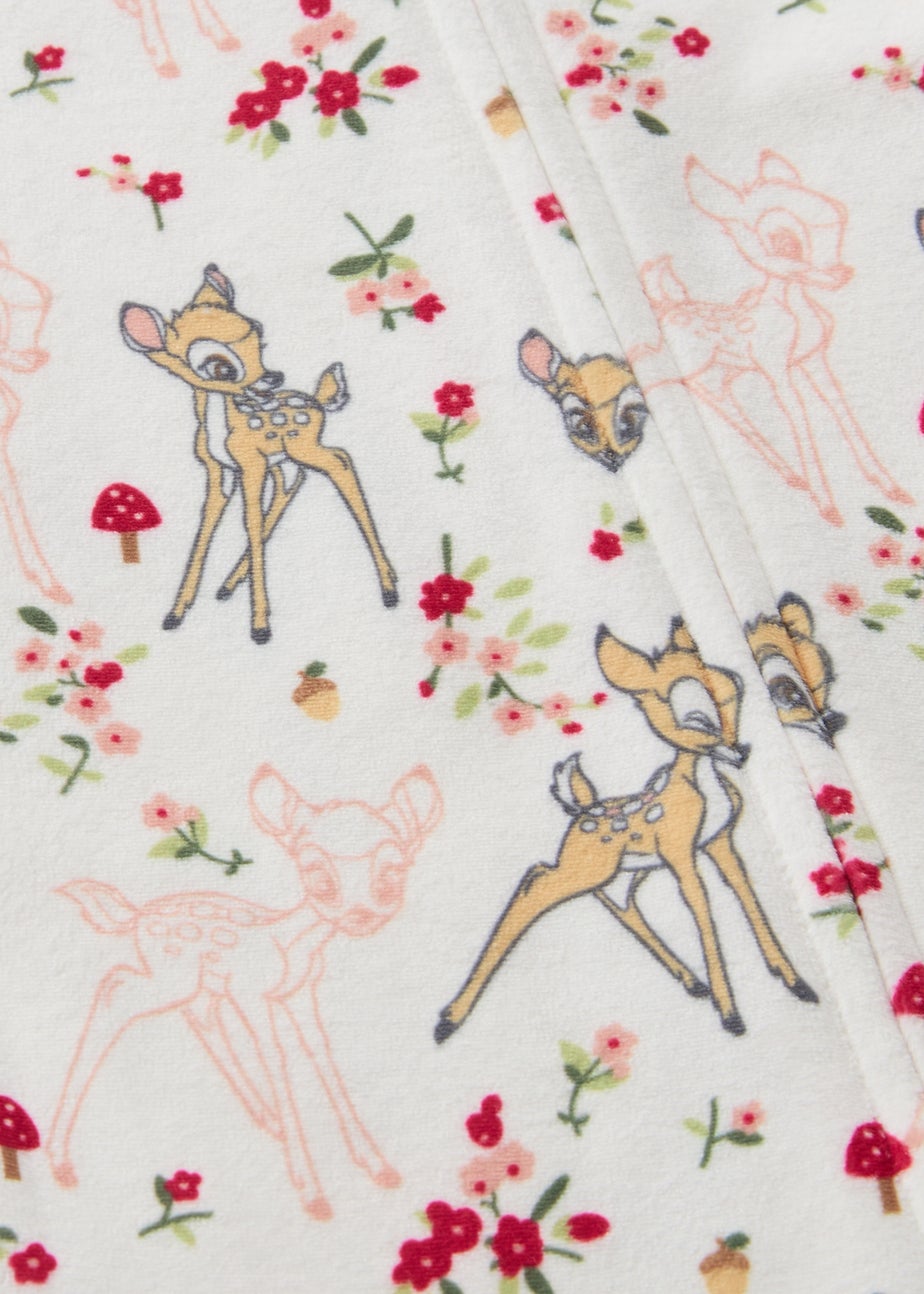 Disney Cream Bambi Fleece Sleepsuit (Newborn-18mths)