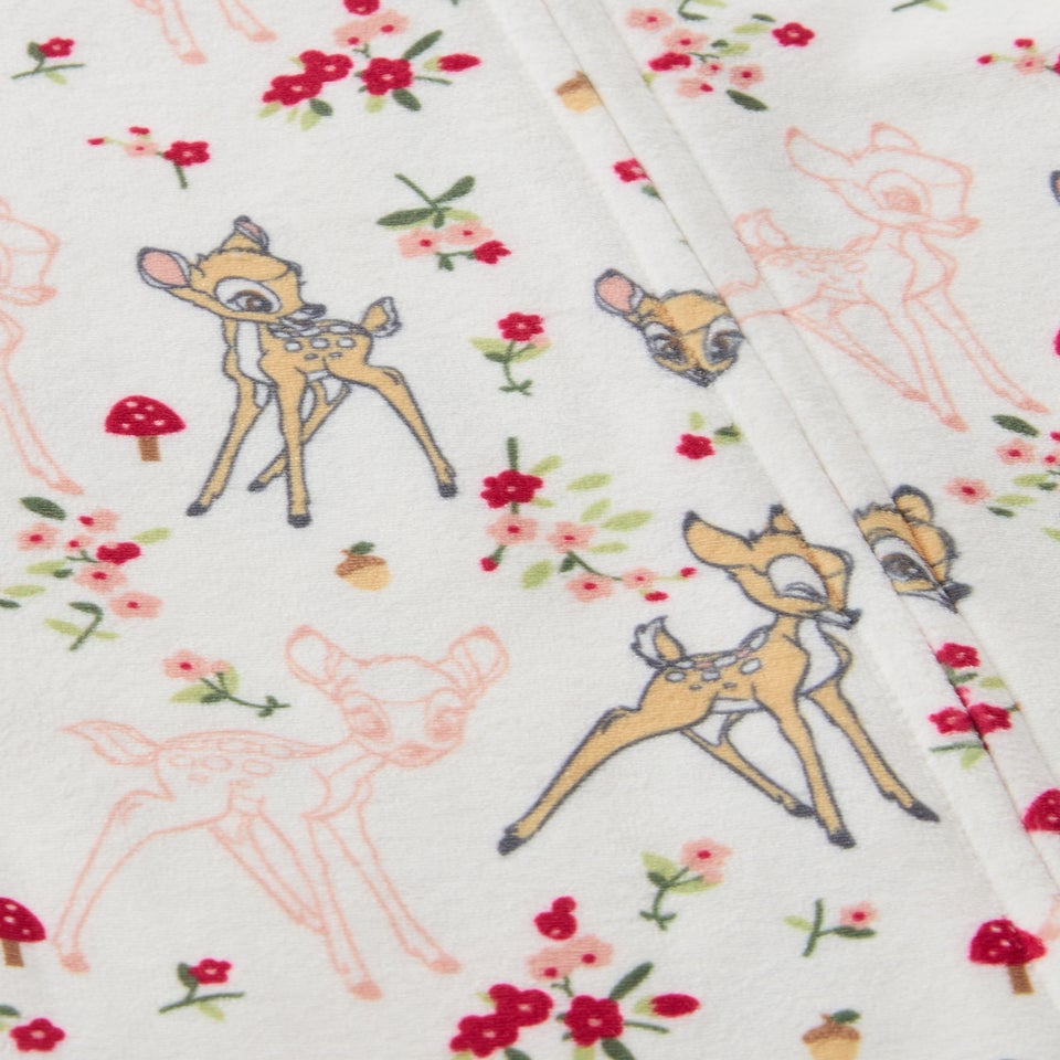 Disney Cream Bambi Fleece Sleepsuit (Newborn-18mths)