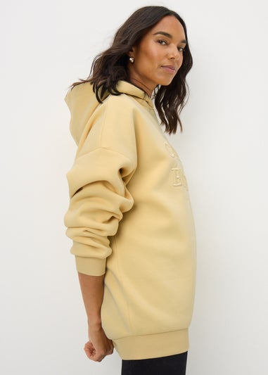 Buttermilk Yellow Oversized Champs Elysee Hoodie