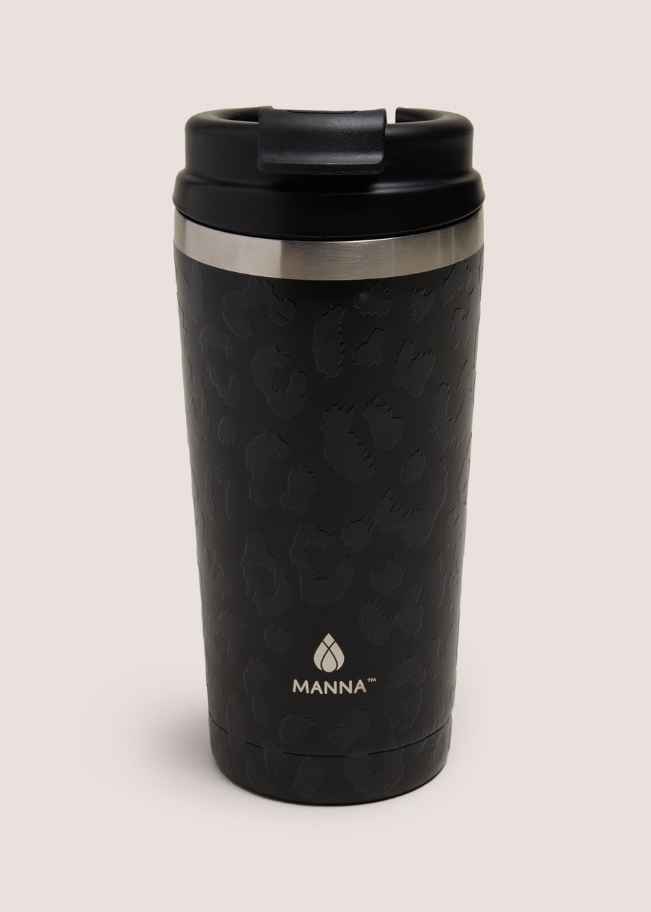 Black Leopard Coffee Tumbler