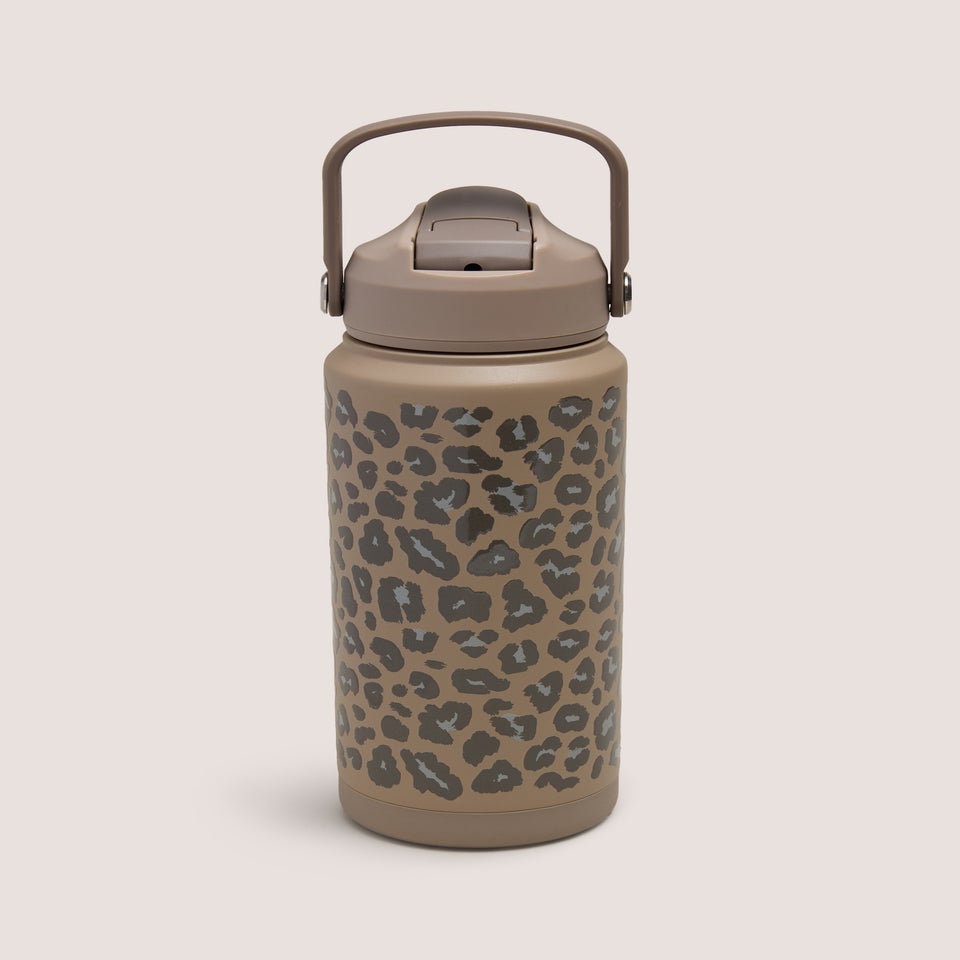 Beige Leopard Arlo Bottle