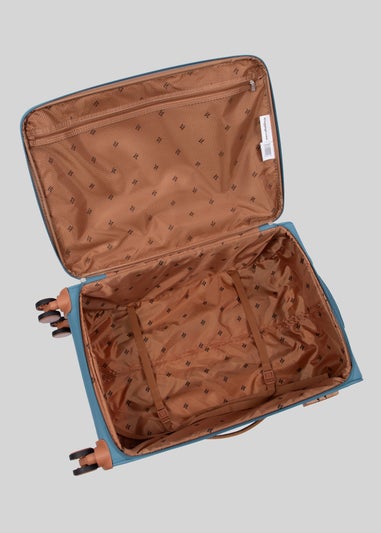 IT Luggage Teal Soft Suitcase