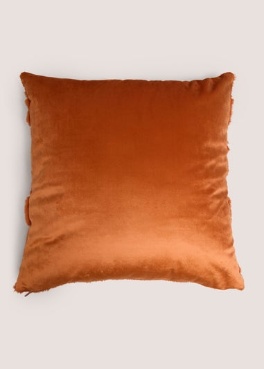 Rust Pumpkin Cushion