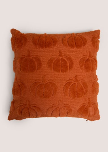 Rust Pumpkin Cushion