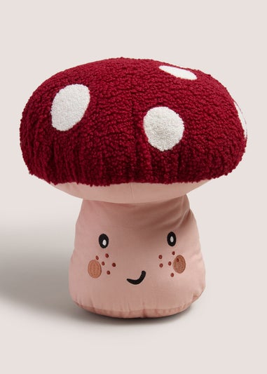 Smiley Mushroom Shaped Cushion