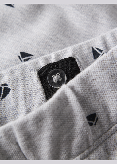 Name It Grey Sailing Shorts (1.5-6yrs)