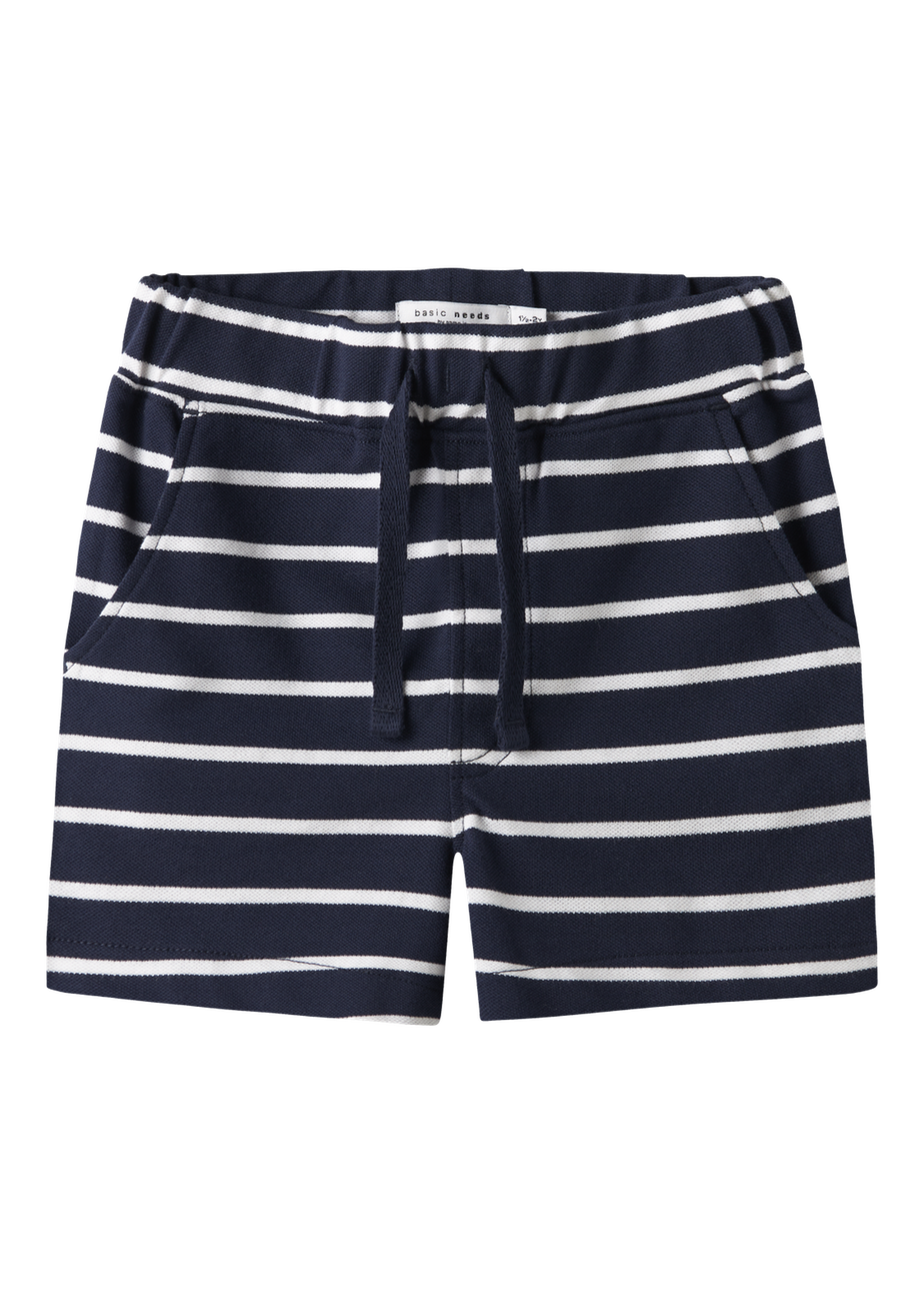 Name It Navy Stripe Shorts (1.5-6yrs)