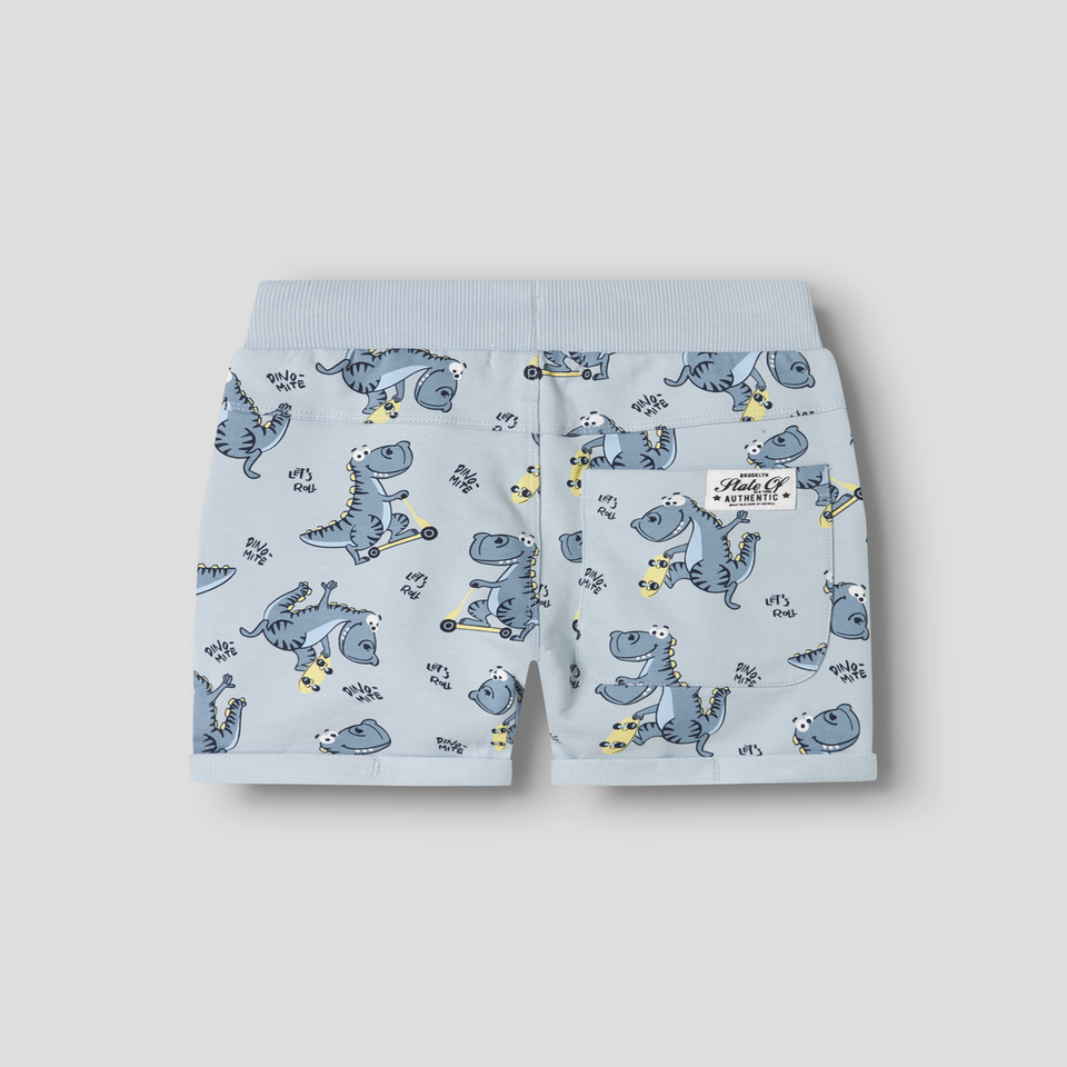 Name It Boys Blue Dino Shorts (1.5-6yrs)