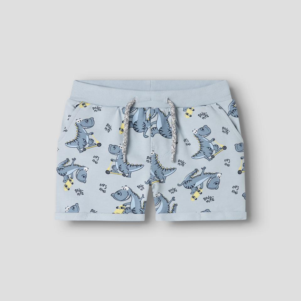 Name It Boys Blue Dino Shorts (1.5-6yrs)