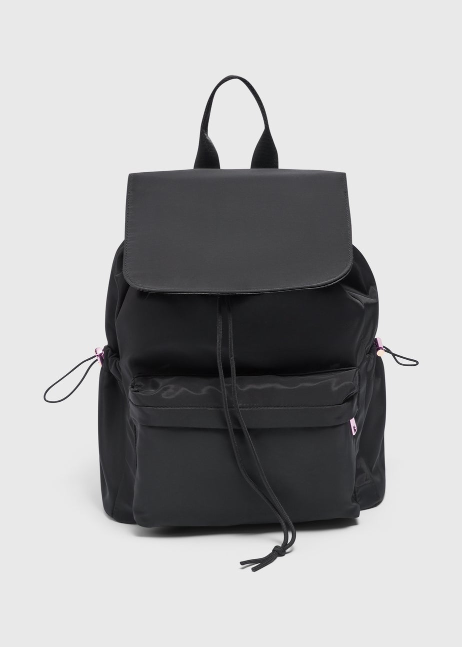 Black Nylon Backpack