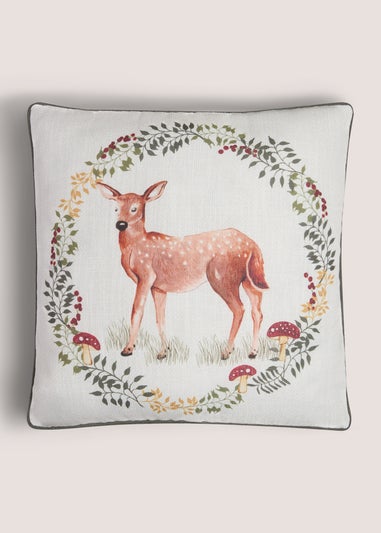 Woodland Animal Cushion