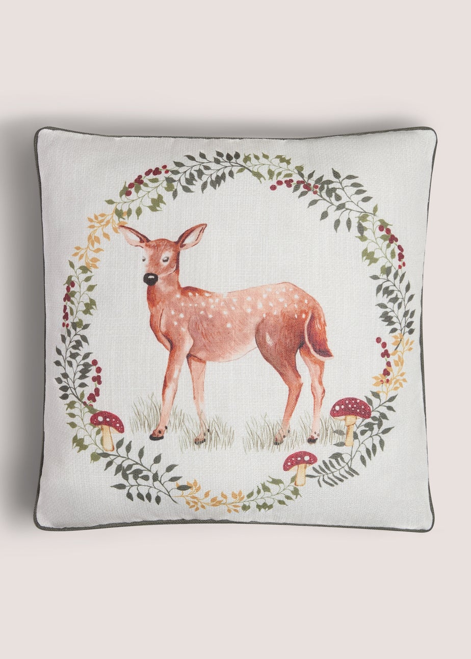 Woodland Animal Cushion