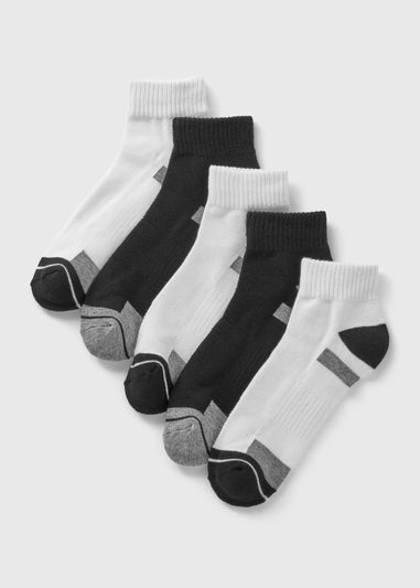 5 Pack Multicolour Athletic Socks
