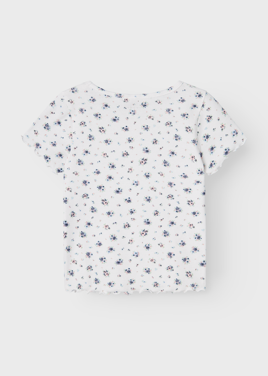 Name It White Floral Top (6-12yrs)