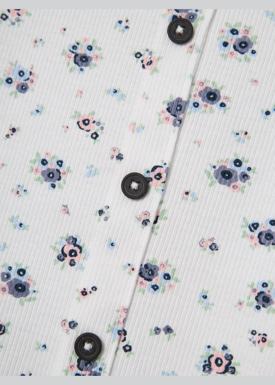 Name It White Floral Top (6-12yrs)