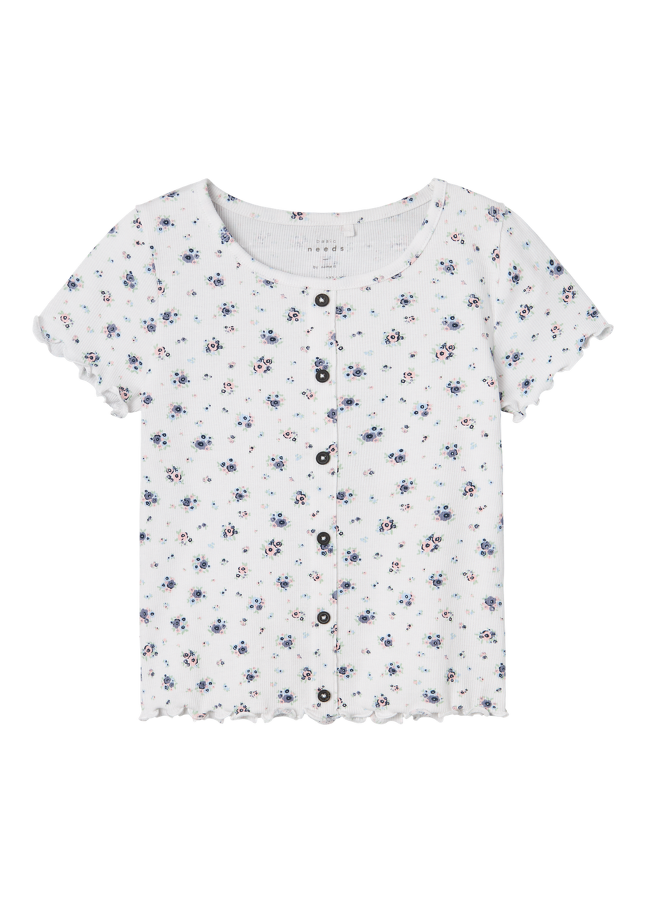 Name It White Floral Top (6-12yrs)