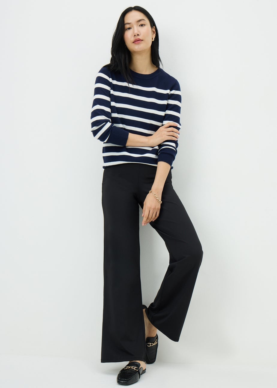Navy Striped Super Soft Jumper