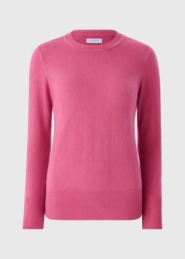 Pink Soft Touch Crew Neck Jumper