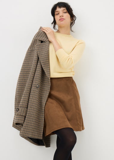 Yellow Soft Crew Jumper