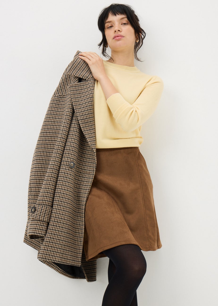 Yellow Soft Crew Jumper