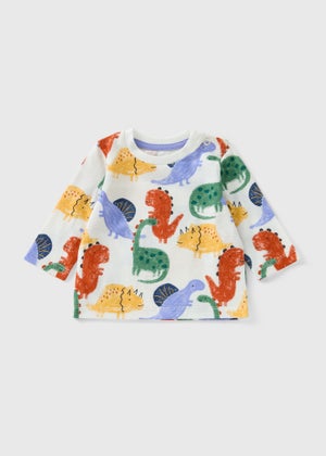Baby Multicolour Dino Top (Newborn-23mths)