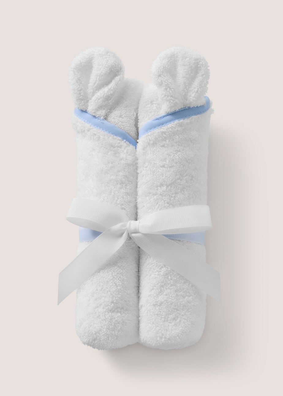 Baby White Bear Hooded Towel