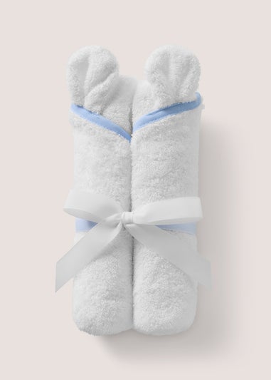 Baby White Bear Hooded Towel